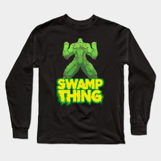 The Swamp Thing Rises Long Sleeve T-Shirt